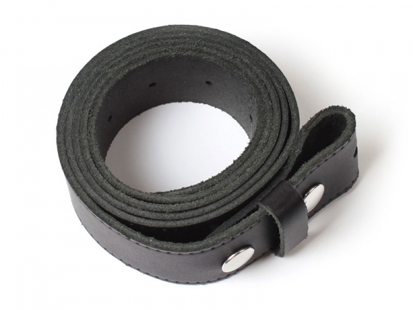 Genuine 38mm Leather Belt - Without Buckle
