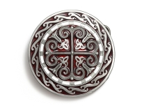 Celtic Knotwork Round Belt Buckle