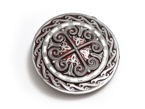 Celtic Knotwork Round Belt Buckle